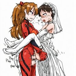 asuka langley sohryu from neon genesis evangelion by diamond 7 (ai generator)