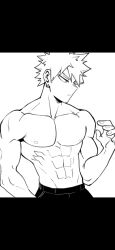 bakugou katsuki from boku no hero academia by niverins