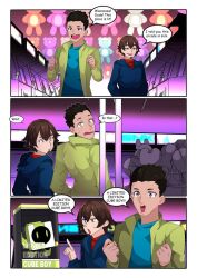 2boys arcade colored comic crane_(machine) disney gender_transformation hopetg human human_only kjus mtf_transformation rule_63 transformation