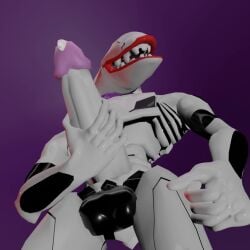 1boy 3d animated balls cum cum_dripping cumming huge_cock hyper_penis large_penis male mass_production_eva masturbation mecha mp4 neon_genesis_evangelion non-human penis sound tagme video