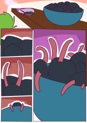 comic my_little_pony rocks spunkubus tentacle