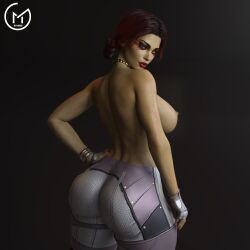 3d apex_legends ass big_ass big_breasts big_hips big_nipples collar dark-skinned_female dark_skin eyeshadow female female_only gloves gm_studios hair latina lipstick loba_(apex_legends) modeling painted_nails pose posing respawn_entertainment seductive sideboob solo solo_female tattoo topless topless_female two-tone_hair