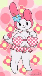 anthro big_breasts breasts edbabygolther female female_only littleedbaby my_melody onegai_my_melody sanrio solo tagme