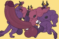 abs balls biceps furry furry_only hyper hyper_balls hyper_genitalia hyper_muscles hyper_penis hyper_testicles ludethefox male male_focus male_only muscles muscular muscular_arms muscular_ass muscular_back muscular_legs muscular_male muscular_thighs nipples pecs penis testicles veins veiny_penis