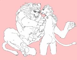 animated anthro anthro_penetrated biped boni_(artist) dio_brando duo father father_and_child father_and_son felid genitals giorno_giovanna incest joestar_birthmark jojo's_bizarre_adventure larger_penetrated lion male male/male mammal pantherine parent parent_and_child penetration penile penile_penetration penis penis_in_penis sex short_playtime simple_background size_difference son stardust_crusaders urethral urethral_penetration vento_aureo yaoi