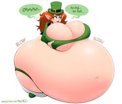 ass_expansion belly_expansion belly_inflation big_ass big_belly big_breasts big_butt body_inflation breast_expansion breast_inflation butt_expansion butt_inflation cleavage expansion fat full_body_inflation huge_ass huge_belly huge_breasts huge_butt hyper_belly hyperflannel immobile inflation leprechaun massive_ass massive_belly massive_breasts massive_butt midriff obese obese_female oc original_character overweight overweight_female thick_thighs underboob