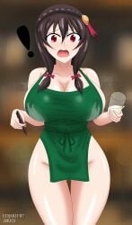 big_breasts edjarit-117 iced_latte_with_breast_milk kono_subarashii_sekai_ni_shukufuku_wo! meme meme_clothing starbucks yunyun_(konosuba)