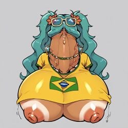 ai_generated artist_request brazil brazilian brazilian_futa brazilian_miku breasts cock_transformation fetish hatsune_miku monster penis penis_body penis_transformation purrfectvixen transformation vocaloid