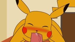 animated blowjob blush fellatio gay huge_cock human penis pikachu pokemon pokemon_(species) saliva sound spanky15 tagme video webm yellow_fur