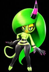 3d 3d_(artwork) ai ai_art ai_generated novelai sega sonic_(series) sonic_the_hedgehog_(series) zeena