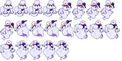 breasts femboy floating floating_hands friday_night_funkin friday_night_funkin_mod ghost oruta_(friday_night_funkin) sprite_sheet transparent_background