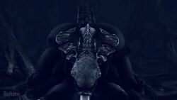 1boy 1girls 3d alien_(franchise) animated ass_slap deepthroat fat_ass fellatio huge_ass huge_breasts human_on_humanoid lewdsoundv2 pov rayhuma tagme taironva thick_ass video xenomorph xenomorph_queen