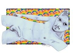 bed_buddy big_penis birthday_suit bisexual_male cock cock_out dick gay_art gay_male hand_drawn hard_on laying_down laying_on_bed male male_only naked naked_male nude nude_male pencil pencil_(artwork) pencil_sketch sketches_by_adab sketchesbyadab solo spanish_male