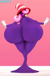 1girls 3d 3d_(artwork) ass ass_focus big_ass big_breasts big_lips_no_eyes bottom_heavy bouncing_ass breasts bubble_ass bubble_butt dat_ass fat_ass fat_butt female female_only gigantic_ass gloves highres huge_ass huge_breasts huge_butt large_ass looking_at_viewer looking_back mario_(series) massive_ass massive_butt oakensfm paper_mario pink_hair presenting presenting_hindquarters purple_skin simple_background solo spirit tagme thick_ass vivian_(paper_mario) watermark wizard_hat woodworksfm yellow_lipstick