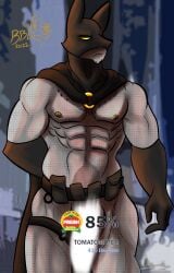 1boy 2022 abs absurd_res angry annoyed anthro artist_logo artist_signature balls barely_visible_balls bat batman batman_(series) belt belt_accessory biceps big_abs big_balls big_biceps big_deltoids big_muscles big_obliques big_pecs big_quads big_trapezius big_triceps black_belt black_cape black_clothing black_cowl black_gloves black_handwear black_headwear black_jewelry black_mask black_nipples black_ring black_text blue_text cape censored chest_tuft chin_tuft chiropteran closed_frown colored cowl creative_censorship dark_belt dark_cape dark_clothing dark_gloves dark_handwear dark_headwear dark_mask dated dc dc_comics deltoids detailed_background digital_drawing_(artwork) digital_media_(artwork) empty_eyes english_text fishnet_bodysuit fishnet_bottomwear fishnet_clothing fishnet_topwear front_view frown glare glistening glistening_nipples gloves gold_(metal) gold_jewelry gold_ring grey_belly grey_chest grey_fur group half-closed_eyes happy_trail heart high_resolution huge_abs huge_balls huge_deltoids huge_muscles huge_obliques huge_pecs huge_quads huge_sternocleidomastoid huge_trapezius huge_triceps jewelry light light_arms light_balls light_belly light_chest light_face light_fur light_legs looking_forward male_anthro male_only mammal mask mesh mesh_bodysuit mesh_clothing mesh_topwear muscular_male navel night obliques outside patreon_only_post pecs pouch pouch_purse pteropodid public public_exposure public_nudity quads ring rotten_tomatoes sartorius serratus serratus_anterior shaded signature solo_focus standing sternocleidomastoid thebigblackcod three-quarter_portrait tomato trapezius triceps two_tone_belly two_tone_chest two_tone_fur unconvincing_armor utility_belt white_arms white_balls white_belly white_chest white_face white_fur white_legs white_text yellow_eyes