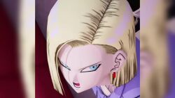 3d android_18 anilingus_through_clothes animated cunnilingus_through_clothes dragon_ball kishi male_domination master_roshi moaning mp4 shounen_jump sound video