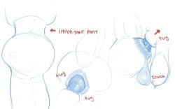 anal anal_knotting anal_sex anal_tugging animal_genitalia animal_penis anthro anus ass ball_size_difference balls balls_touching big_balls big_knot big_penis canine_penis directional_arrow disembodied_penis duo erect genitals knot knot_tugging knotting large_insertion male male/male monochrome penetration penile penile_penetration penis penis_in_ass raised_tail redishdragie saggy_balls scalie sheath simple_background size_difference sketch stretched_anus text white_background