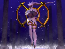 1girls 2022 3d 3d_(artwork) absurd_res absurdres anthro arceus big_breasts big_butt breasts busty butt_focus curvy_figure deity digital_media_(artwork) female floating fog furry genitals goddess gold_(metal) gold_jewelry hand_on_breast hi_res huge_breasts huge_butt legendary_pokémon mythical_pokemon nintendo nude pokémon_(species) pokemon pussy rear_view sky solo solo_female star starry_sky thick_thighs video_games voluptuous waifu2x white_body wide_hips xionxiii