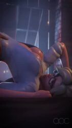 1boy 1boy1girl 1girls 3d 9:16 animated areola boobs cleavage clothed clothing female low_res lowres male mercy missionary_position mp4 nipple oil overwatch qoc_(artist) short_playtime shorter_than_30_seconds sound tagme vertical_video video