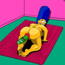 1girls crossover female marge_simpson pickle_rick rick_and_morty tagme the_simpsons