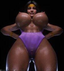 1girls 3d abs amazon amazonian big_breasts black_hair blue_eyes breasts busty cameltoe curvaceous curvy dc dc_comics diana_prince female female_only headband hourglass_figure injustice_2 long_hair nudity pussy siliconaya solo sweating sweaty sweaty_body tagme thick_thighs vagina voluptuous wide_hips wonder_woman wonder_woman_(series)