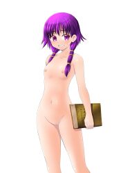 1girls bare_arms bare_legs bare_shoulders bare_thighs book braid breasts clenched_teeth collarbone completely_nude female female_only fire_emblem fire_emblem:_the_sacred_stones frown lute_(fire_emblem) medium_hair midorinor nintendo nipples nude nude_female purple_eyes purple_hair pussy small_breasts solo thighs transparent_background twin_braids uncensored