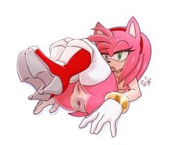 1girls amy_rose anthro anus big_butthole boots clothing eulipotyphlan female female_only footwear genitals gloves handwear hedgehog heel_boots hi_res jaynator1 jaynatorburudragon legwear mammal naked_boots naked_footwear nude pussy sega solo sonic_(series) sonic_the_hedgehog_(series) thighhighs