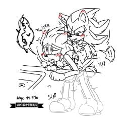 !! ahe_gao apron bent_over blush ear_twitch kantaroluxpus male male/male male_only penetration shadow_the_hedgehog sink sketch sonadow sonic_(series) sonic_the_hedgehog sonic_the_hedgehog_(series) tongue_out visible_breath