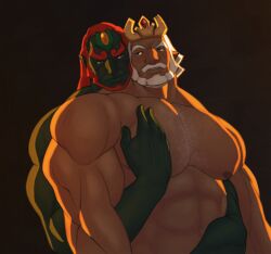 balls bara daphnes_nohansen_hyrule ganondorf ganondorf_(wind_waker) gay green_skin king_of_red_lions male male_only muscles muscular nude penis the_legend_of_zelda the_wind_waker thedarkdjin wind_waker