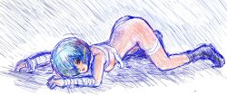 rei ayanami from neon genesis evangelion by menazort