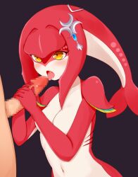 mipha from breath of the wild by ayatori