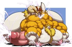 abs balls biceps bobert bodybuilder furry gay hyper hyper_balls hyper_genitalia hyper_muscles hyper_penis hyper_testicles male male_focus male_only muscles muscular muscular_arms muscular_ass muscular_back muscular_legs muscular_male muscular_thighs nipples pecs penis testicles veins veiny_penis