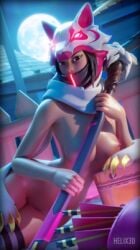 fortnite helix3d night nude nude_female vi_(fortnite)