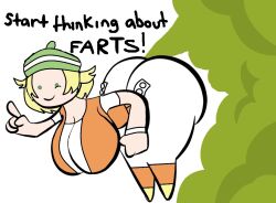 bending_over bianca_(pokemon) big_ass big_breasts big_butt brap edit edited fard fart fart_cloud fart_everywhere fart_fetish fat_ass fetish game_freak gassy meme nintendo pokemon smile stop_thinking_about_sex text thick_thighs white_background