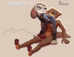judy hopps from disney by renabu