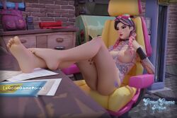 1girls 3d 3d_(artwork) ass beach_jules big_ass big_butt black_nails braided_hair braided_twintails breasts choker feet fingernails fortnite fortnite:_battle_royale goggles goggles_on_head goodgameporn1 jules_(fortnite) nail_polish pov pov_feet pussy solo_female tattoo tattoos toenail_polish toenails twin_braids two_tone_hair