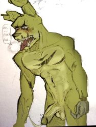 springtrap from five nights at freddy's by nk63171432