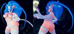 3d abs ass big_ass big_breasts big_hair blue_eyes blue_hair bridges capcom cat_ears catgirl claws curvaceous cute darkstalkers deadly_peach fangs fat_ass felicia_(darkstalkers) female female_only furry large_ass large_breasts long_hair looking_at_viewer looking_back mika_nanakawa nakikawa pointing pointing_at_viewer posing rainbow_mika sharp_teeth small_breasts smiling street_fighter street_fighter_v thick_ass thick_thighs wide_hips