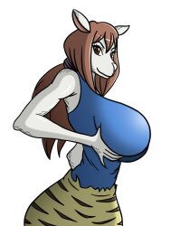 1girls 2016 animal_ears big_breasts breast_squeeze breasts breasts_grab breasts_hold brown_eyes brown_hair canid curvy curvy_body curvy_milf female female_only fox fox_ears furry grabbing grey_fox_milf_(one_piece) hado_abyss high_resolution holding huge_breasts kemonomimi large_breasts long_hair looking_at_viewer milf miniskirt mink minkmen_(one_piece) mother one_piece skirt smile solo solo_female solo_focus thick_thighs voluptuous white_background