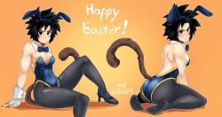 aka_nobodyy bunnysuit color dragon_ball original_character pantyhose