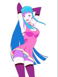 1girls animated blue_hair cute cute_girl dancing long_hair looking_at_viewer me!me!me! meme_(me!me!me!) shaking_hips smile smiling smiling_at_viewer tagme