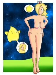 body_swap bodyswap breasts feet luma mario_(series) nintendo nipples nude princess_rosalina super_mario_galaxy tagme toes