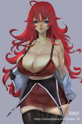 rias gremory from high school dxd by ravidart