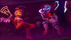 <3_eyes 16:9 3d 4k absurd_res anthro ashleyorange avian baby_(fnafsl) bib bird blue_eyes bodily_fluids bottomless canon_appearance chair chicken circus_baby circus_baby_(fnaf) circus_baby_(original) clothed clothing clown clown_girl clown_makeup clown_nose clown_shoes cum cum_in_mouth cum_inside drinking drinking_cum drinking_milk duo eyeshadow feathers female five_nights_at_freddy's five_nights_at_freddy's_2 footwear full_color furniture galliform gallus_(genus) genital_fluids hair heart hi_res humanoid machine makeup no_penetration on_chair orange_feet orange_legs phasianid red_clothing red_hair red_topwear robot robot_humanoid scottgames sister_location sitting sitting_on_chair topwear toy_chica_(ashleyorange) toy_chica_(fnaf) ultimate_custom_night video_games white_body white_eyes widescreen yellow_body yellow_feathers