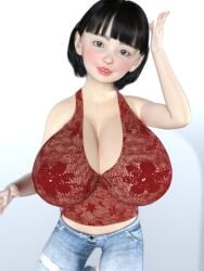 3d big_breasts breasts chiba_shouten daz_studio female shortstack tagme