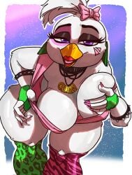 glamrock chica (fnaf) from five nights at freddy's by smmyart