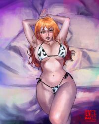 nami (one piece) from one piece by aliasartwork