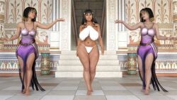 3d 3girls ancient_middle_east bbw big_ass big_breasts cleopatra clothed dark-skinned_female dark_skin egyptian egyptian_clothes egyptian_female female female_only history human large_ass large_breasts middle_eastern middle_eastern_clothing middle_eastern_female milf panties pharaoh queen royalty servant solo voluptuousart3d white_clothing