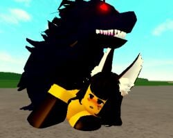 1girls 3d artist_request aurelia_(balanced_craftwars) balanced_craft_wars doggy_style golden_fox_(balanced_craftwars) interspecies roblox roblox_game robloxian source_request tagme werewolf whorblox_adventure