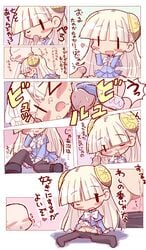 1girls capcom chibi comic female ikkyuu ingrid_(capcom) straight_hair street_fighter tagme